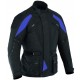 Chaqueta de cordura KGT GM-111 color negro-azul