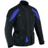 Chaqueta de cordura KGT GM-111 color negro-azul