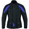 Chaqueta de cordura KGT GM-111 color negro-azul