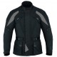 Chaqueta de cordura KGT GM-111 color negro-gris