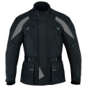 Chaqueta de cordura KGT GM-111 color negro-gris