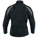 Chaqueta de cordura KGT GM-111 color negro-gris