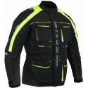 Chaqueta invierno 3/4 cordura Kangroute Atenea Flúor
