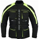 Chaqueta invierno 3/4 cordura Kangroute Atenea Flúor