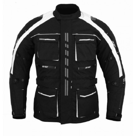 Chaqueta invierno 3/4 cordura Kangroute Atenea Blanca