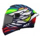 Casco MT FF118SV Thunder 4 SV Drax B7 Gloss Blue