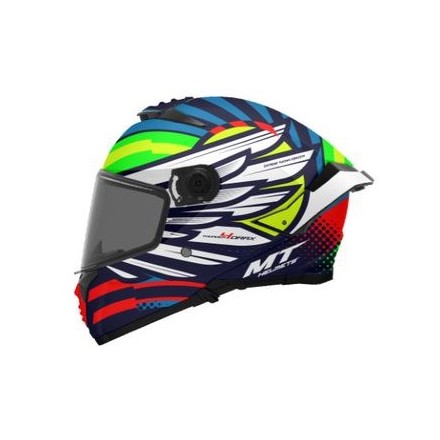 Casco MT FF118SV Thunder 4 SV Drax B7 Gloss Blue