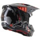 Casco Alpinestars S-M5 Rover ANTHRACITE / RED FLUO / GRAY CAMO