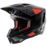 Casco Alpinestars S-M5 Rover ANTHRACITE / RED FLUO / GRAY CAMO