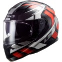 Casco integral LS2 FF320.70 Stream Evo Loop Black Red