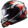 Casco integral LS2 FF320.70 Stream Evo Loop Black Red