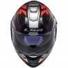 Casco integral LS2 FF320.70 Stream Evo Loop Black Red