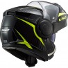 Casco modular LS2 FF902 Scope Skid Black H-V Yellow