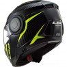 Casco modular LS2 FF902 Scope Skid Black H-V Yellow