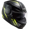 Casco modular LS2 FF902 Scope Skid Black H-V Yellow