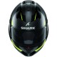 Casco modular Shark Evo-Es Kryd Anthracite Black Yellow