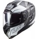 Casco integral LS2 FF327 Challenger Allert M Titan Silver