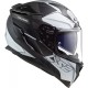 Casco integral LS2 FF327 Challenger Allert M Titan Silver