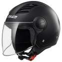 Casco jet LS2 OF562 Airflow Solid Matt Black