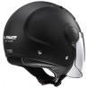 Casco jet LS2 OF562 Airflow Solid Matt Black