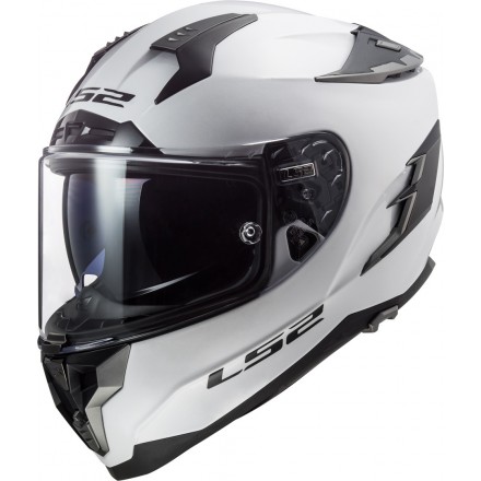 Casco integral LS2 FF327 Challenger Solid White