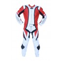 Mono de moto 2 piezas ZX-ONE BC-202 color rojo