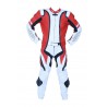 Mono de moto 2 piezas ZX-ONE BC-202 color rojo