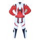 Mono de moto 2 piezas ZX-ONE BC-202 color rojo