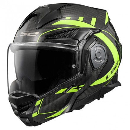 Casco LS2 FF901 Advant X C Future H-V Yellow ECE.06