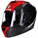 Casco Shark Speed-R Carbon SE Carbon SKIN Red Black