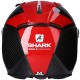 Casco Shark Speed-R Carbon SE Carbon SKIN Red Black