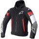 Chaqueta Alpinestars Zaca Air Black White Red Fluo