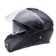 Casco modular O'Neal M-SRS Solid V.22 negro mate