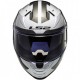 Casco integral LS2 FF811 Vector II Metric 22-06 Titan Gris Blanco