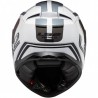 Casco integral LS2 FF811 Vector II Metric 22-06 Titan Gris Blanco