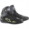 Botas Alpinestars Faster 3 Drystar Black Grey Yellow Fluo