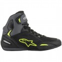Botas Alpinestars Faster 3 Drystar Black Grey Yellow Fluo