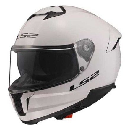 Casco integral LS2 FF808 Stream II Solid Gloss White 06