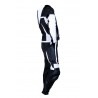 Mono de moto 2 piezas ZX-ONE BC-222 color blanco