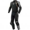 Mono moto 2 piezas Dainese Avro 4 BLACK-MATT / CHARCOAL-GRAY / TIBETAN-PLATINUM