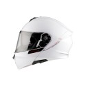 Casco modular MT Genesis SV Solid A0 Gloss White
