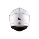 Casco modular MT Genesis SV Solid A0 Gloss White