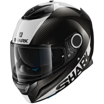 Casco Shark SPARTAN CARBON SKIN 1.2 White Silver