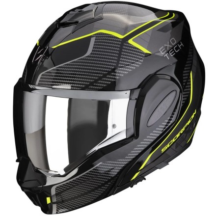 Casco Scorpion Exo-Tech Evo ANIMO BLACK / NEON YELLOW