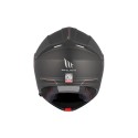Casco modular MT Genesis SV Solid A1 Matt Black