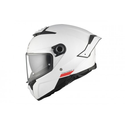 Casco MT FF118SV Thunder 4 SV Solid A0 GLOSS PEARL WHITE