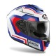 Casco integral Airoh ST-501 Square Azul Rojo Brillo