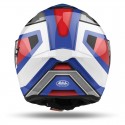 Casco integral Airoh ST-501 Square Azul Rojo Brillo