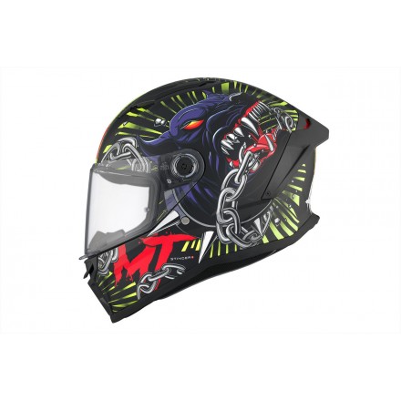 Casco integral MT Stinger 2 Akin A3 Matt
