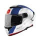 Casco MT FF118SV Thunder 4 SV Treads C7 brillo